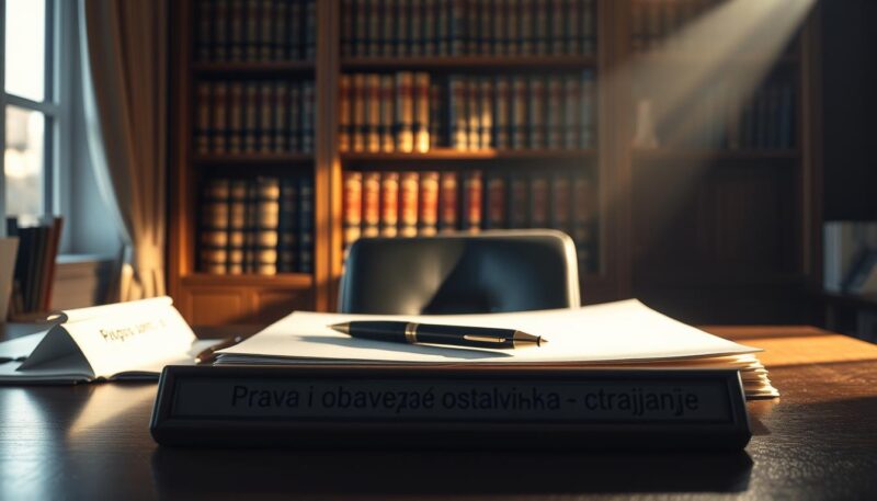 prava i obaveze naslednika ostavina trajanje